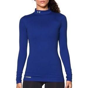 Under Armour Women's ColdGear Fitted Mock Shirt